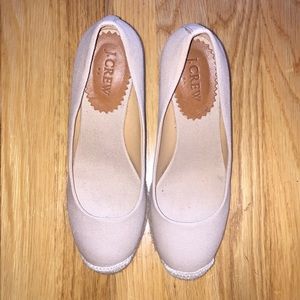 J. Crew espadrille wedges
